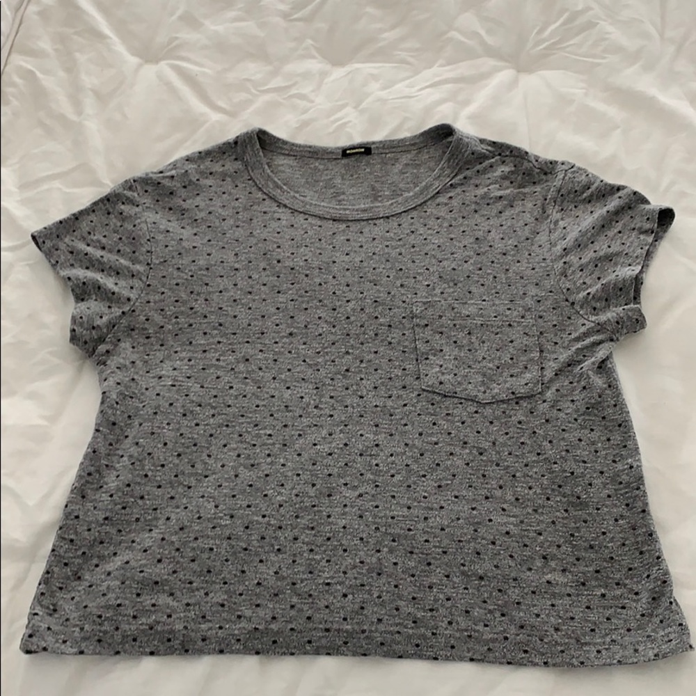 Monrow cropped tee
